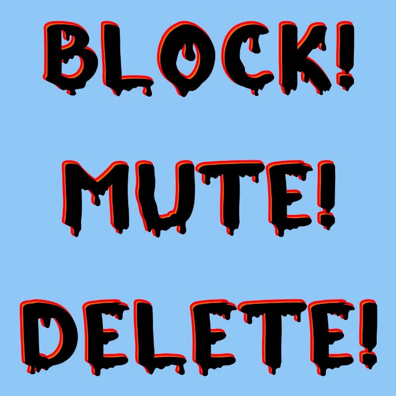 BLOCK MUTE DELETE