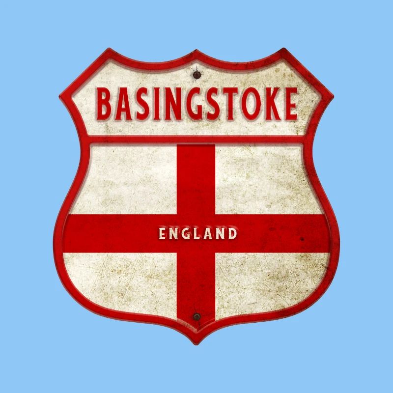 Basingstoke England Wappen