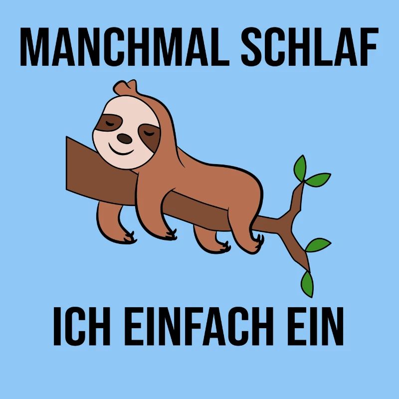 Schlafen Säugetier Dschungel Faultier Statement