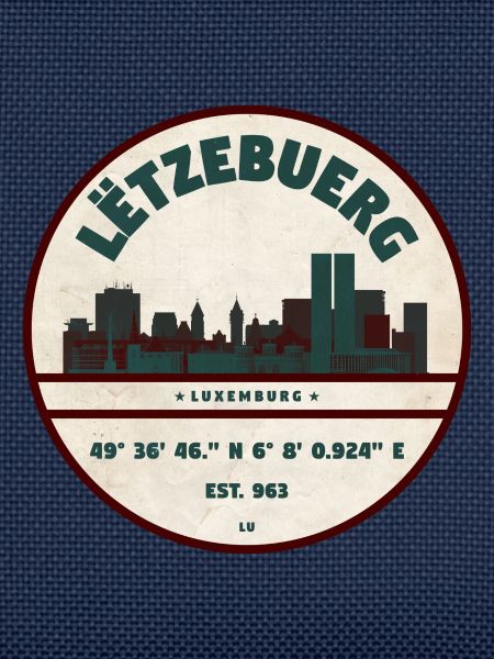 Lëtzebuerg skyline cityscape