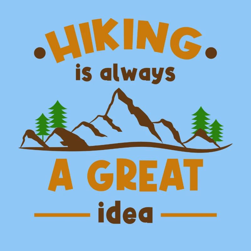 Wanderwege Bergsteigen Statement Wanderer Wandern