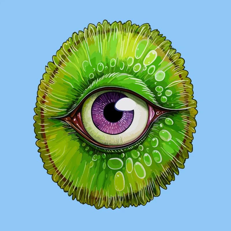 Vibrant kiwi joy