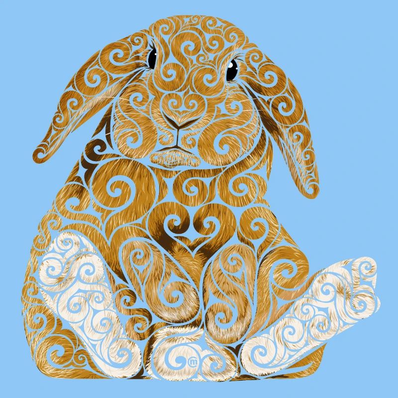 Swirly Häschen