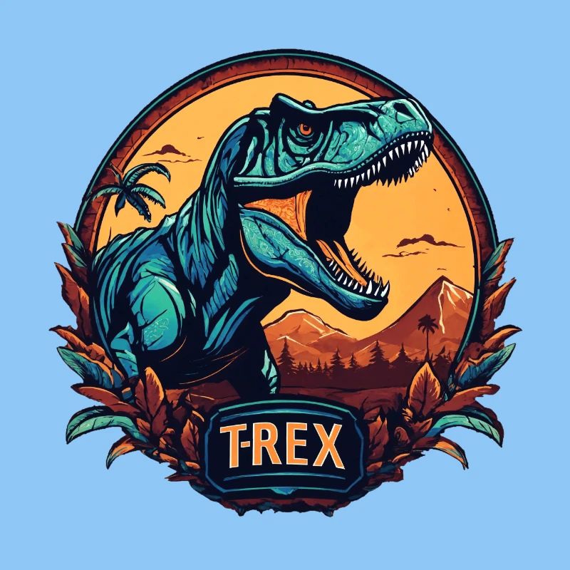 Dinosaur T-Rex logo