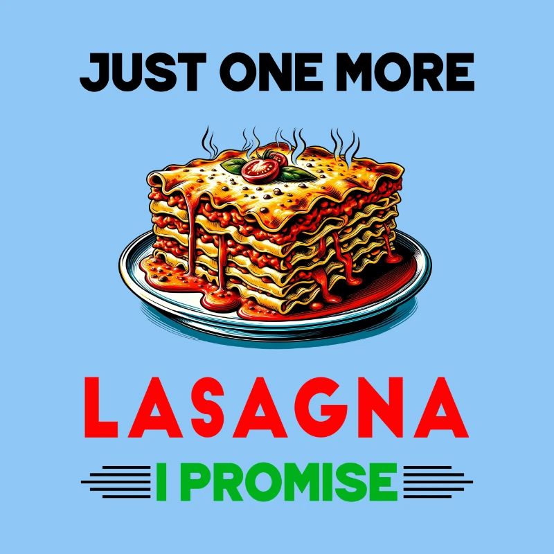 Nur noch eine Lasagne, versprochen