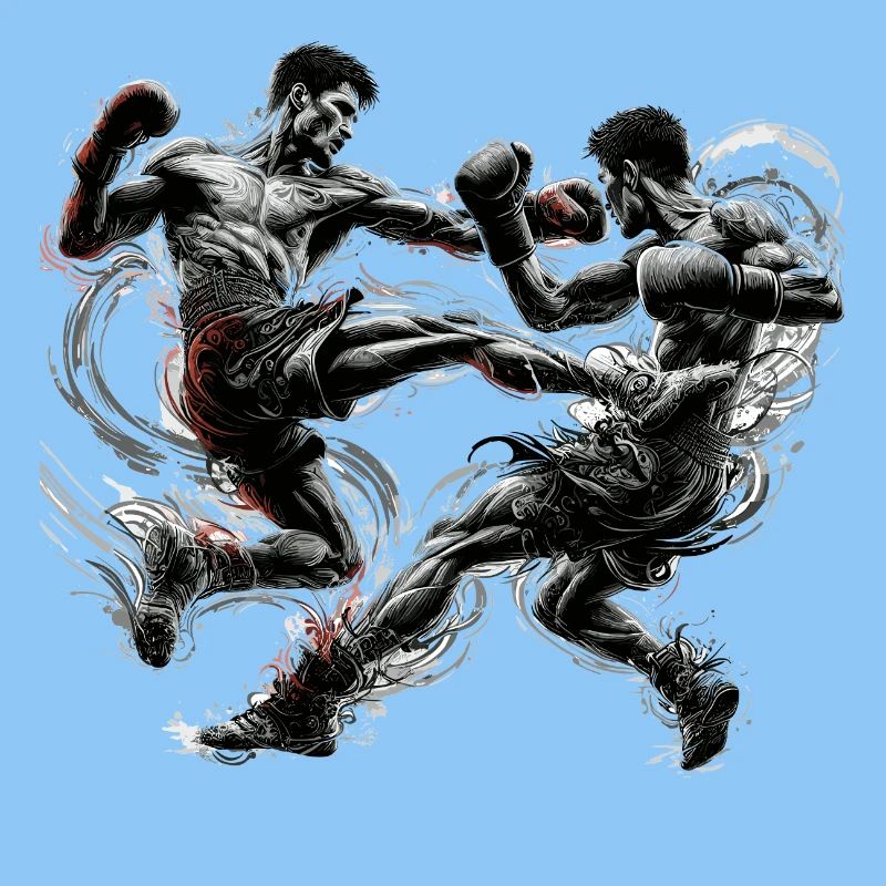 Kickboxing Boxe thaïlandaise Cadeau de boxe Muay Thai