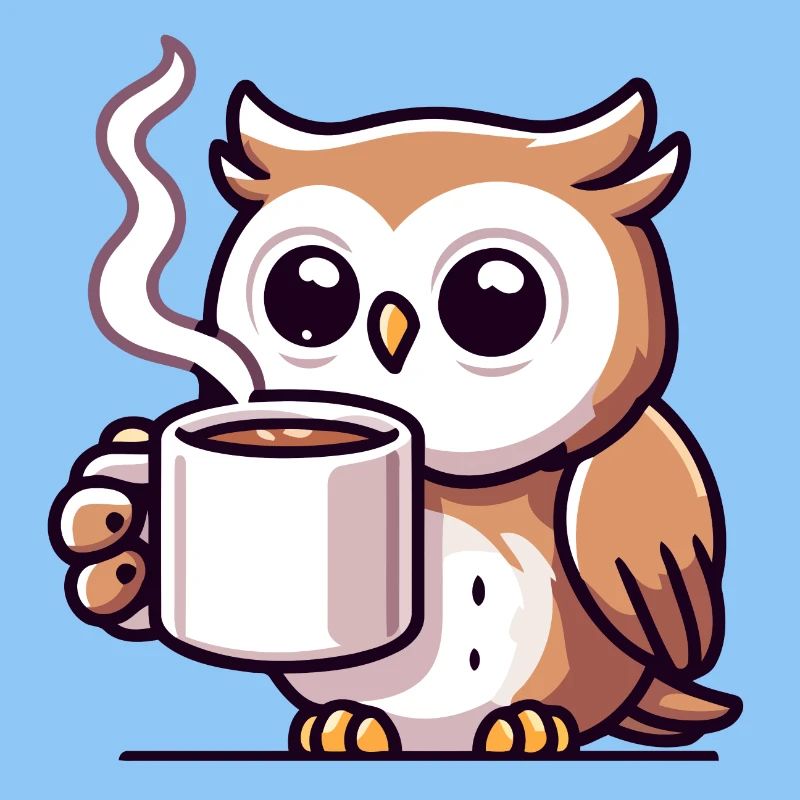 Wise Brew Owl : le compagnon du café du matin