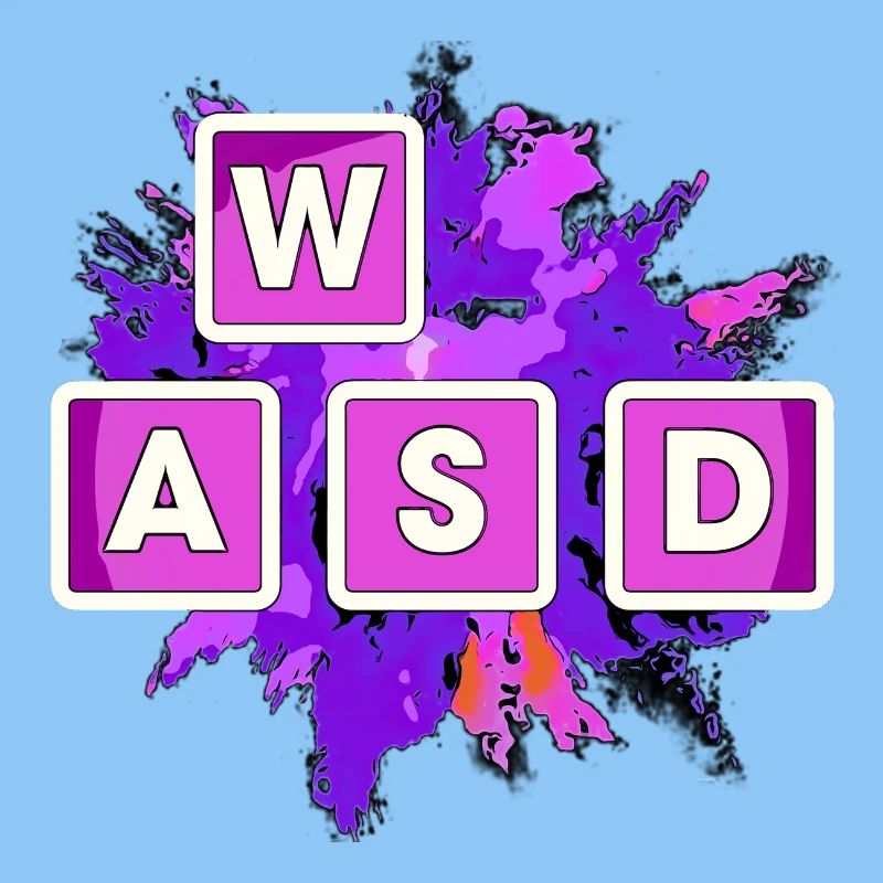 WASD Splash Gaming Blöcke