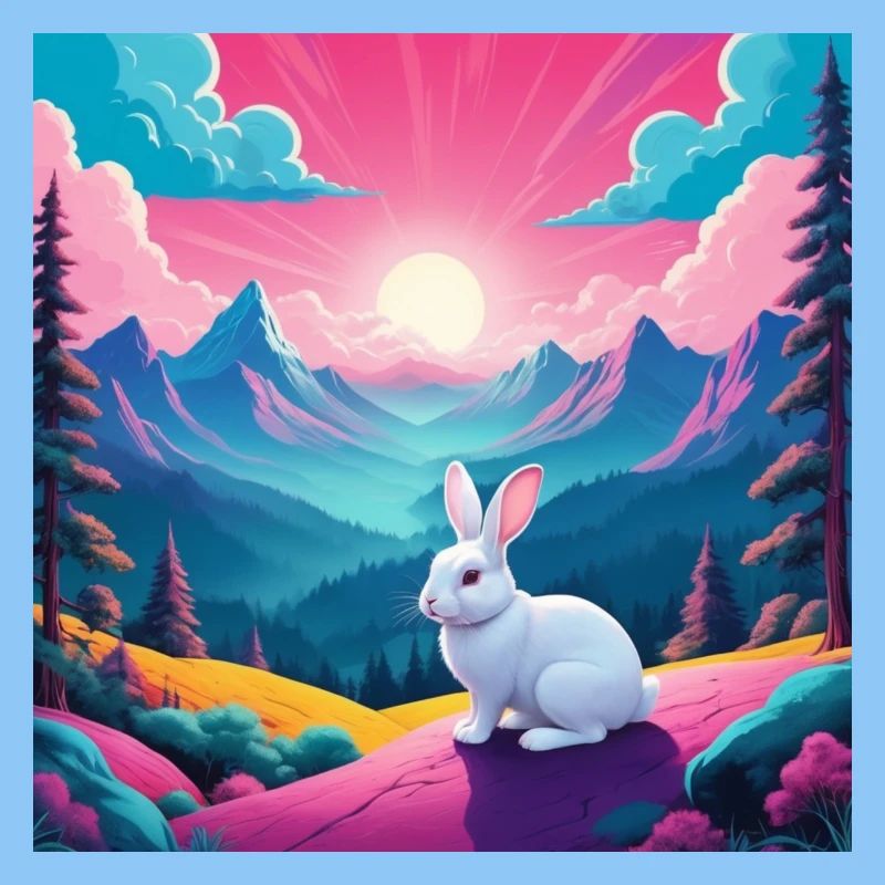 Hase am Berg
