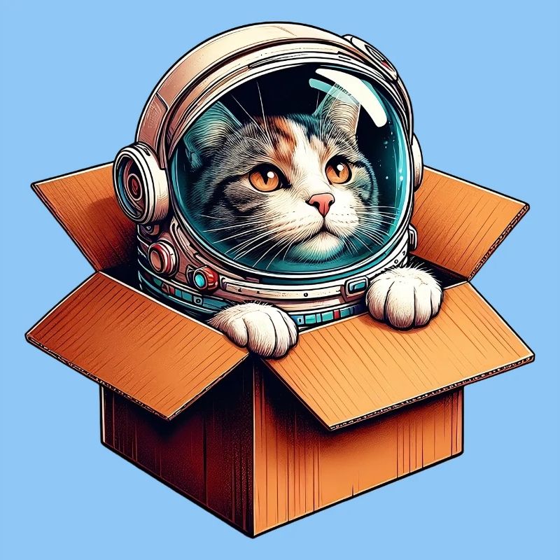 Chat astronaute