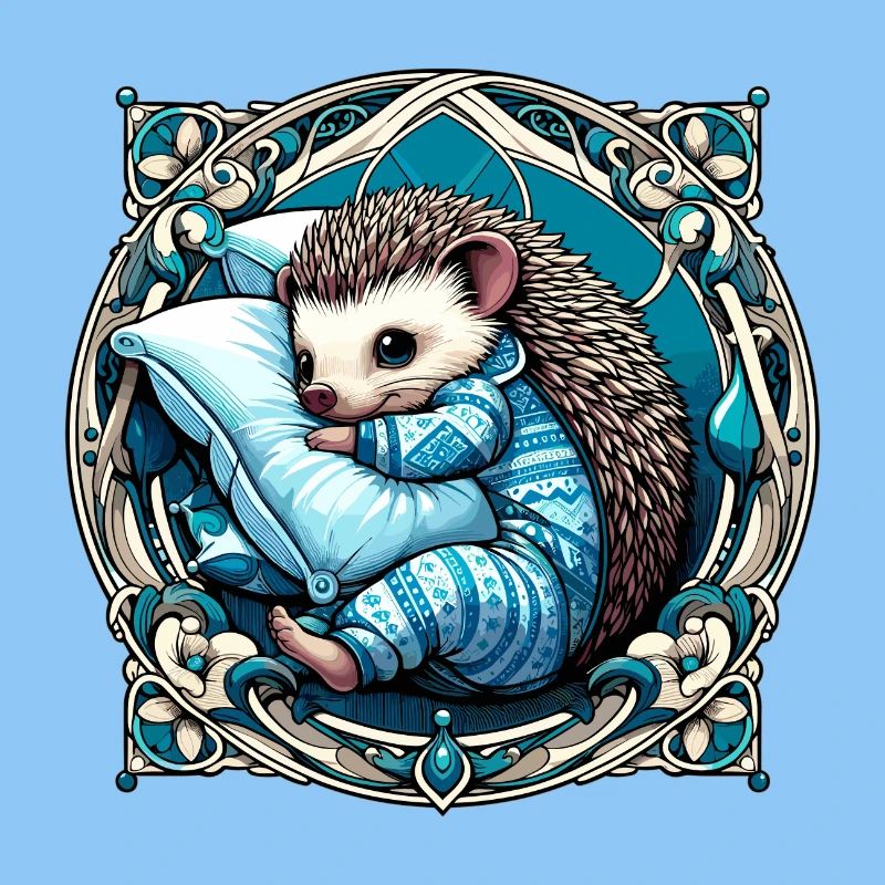 Hedgehog Cuddle Cuddly Pillow Gift
