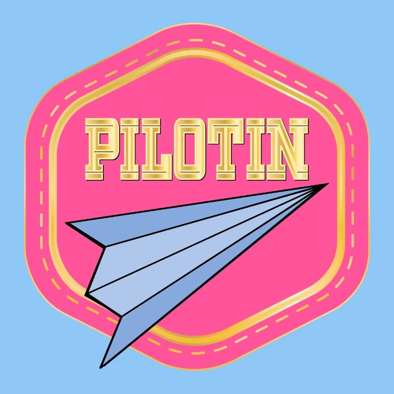 LUFTFAHRT PILOTIN - PAPIERFLIEGER