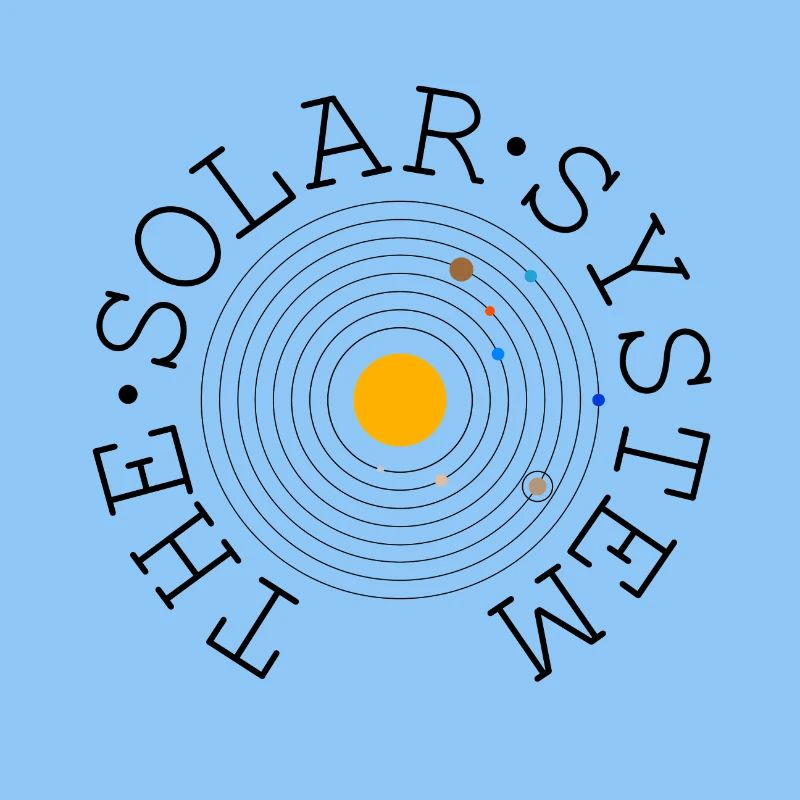 The Solar System (black)
