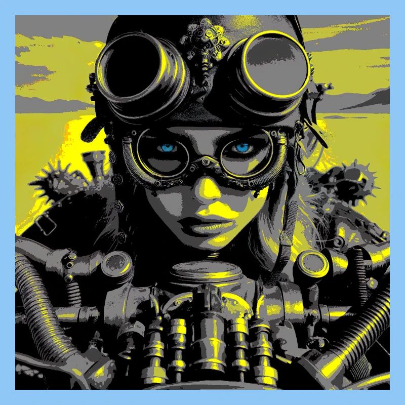 Motarde Steampunk