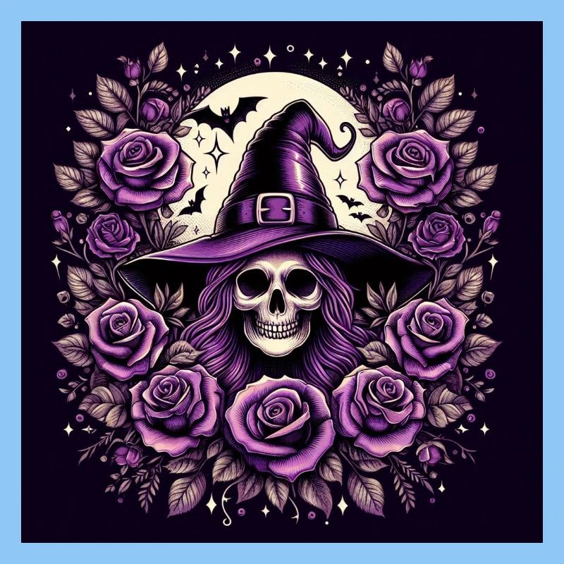 Totenkopf Hexe