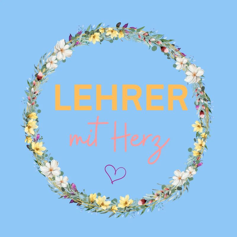Lehrer mit Herz! Personalisierbares Design