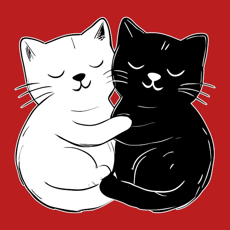 Chats mignons – simples et élégants