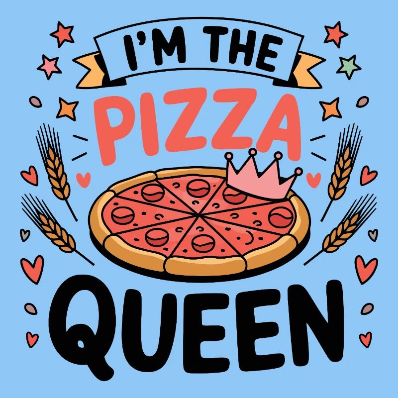 Ich bin die Pizza-Queen