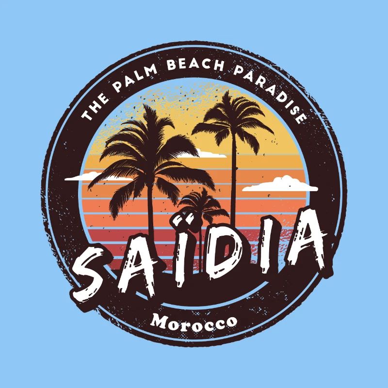 Saïdia Morocco Palm Tree Design
