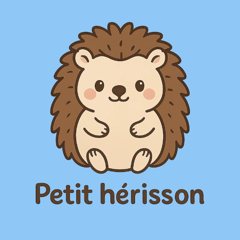 hérisson mignon "Petit hérisson"