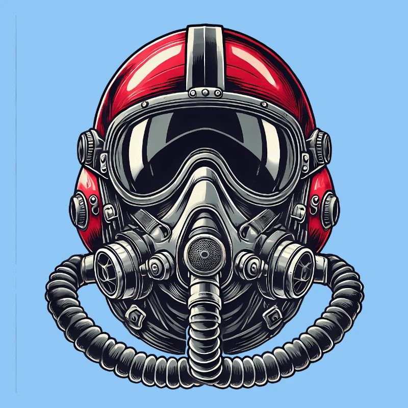 Conception du casque de pilote