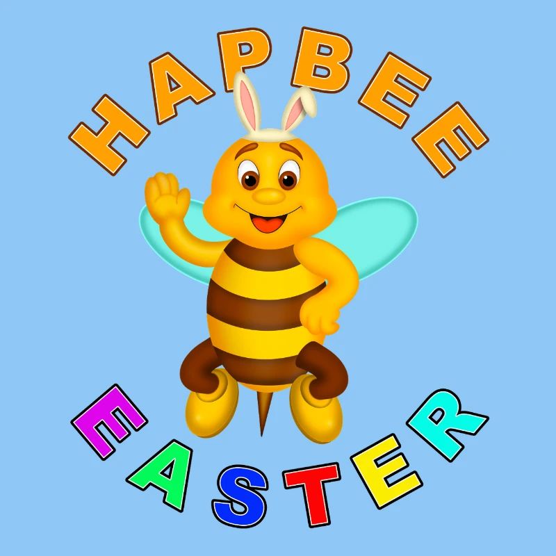 HAPBEE Easter with text