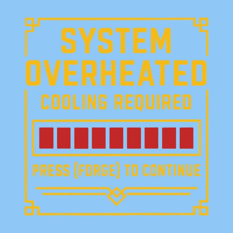 System Overheat – Forge Tee