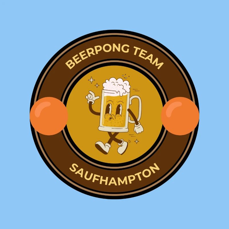 Bierpong Team Saufhampton Logo