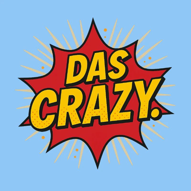 Comic Explosion Text Design