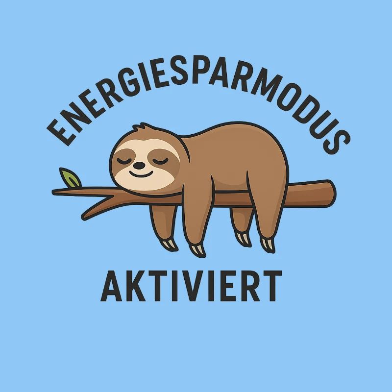Energy Saving Slack Sloth Design