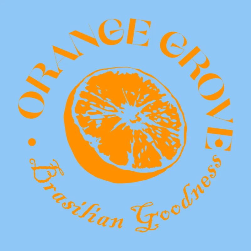 Orange Grove Citrus Emblem