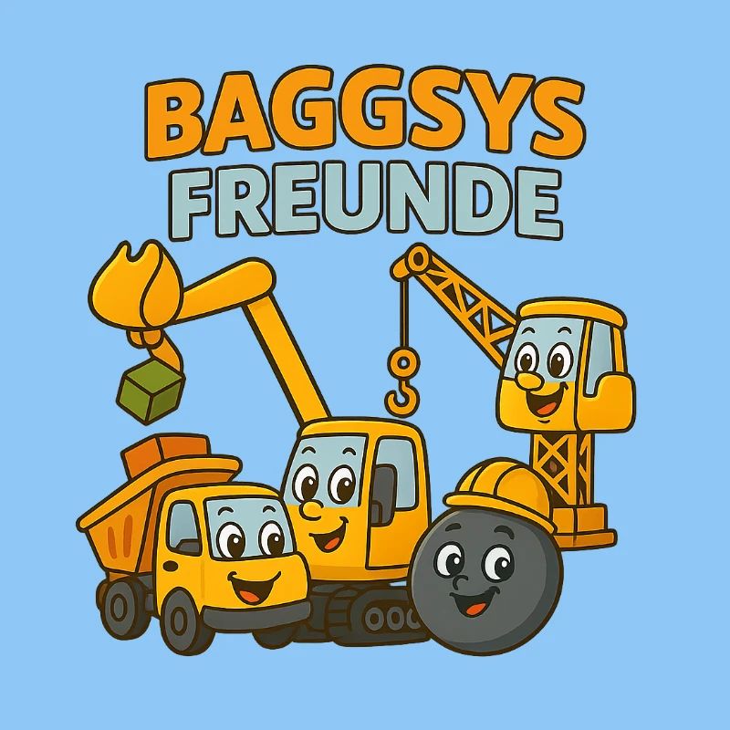 Baggsy Freunde Baugeräte Design