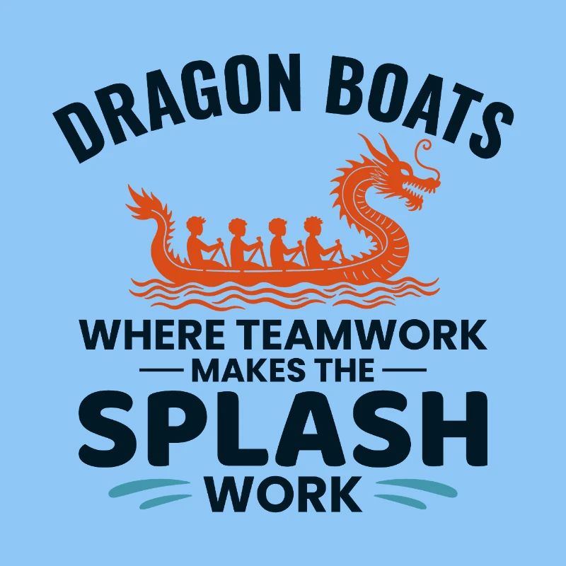 Équipage de course de bateaux-dragons