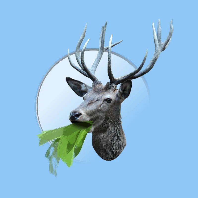 Kotzender Hirsch