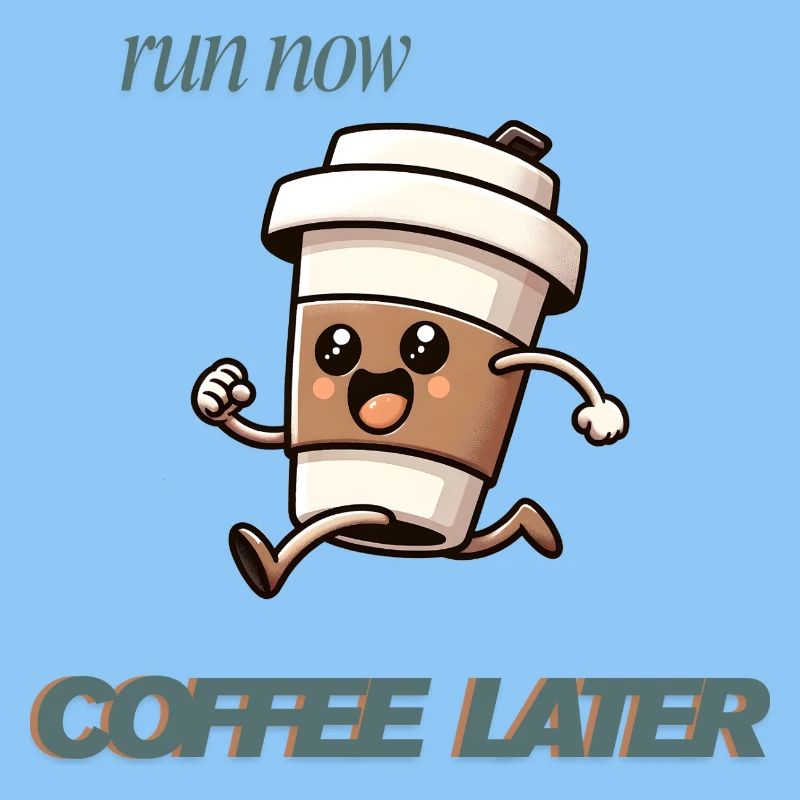 Run Now Coffee Later