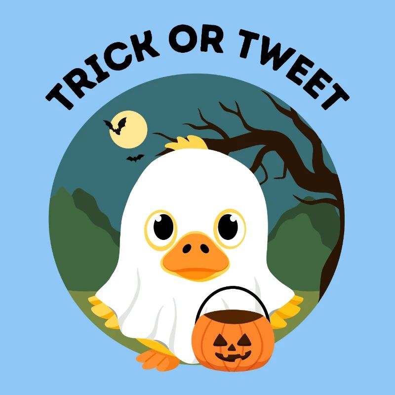Trick oder Tweet – Süße Halloween Ente