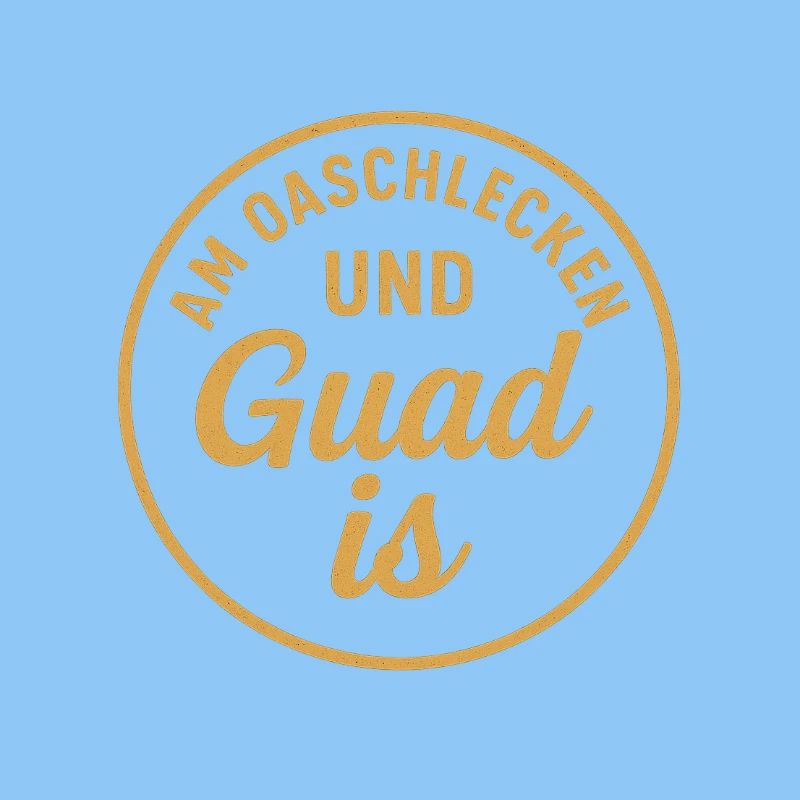 Guud is Dialect Round Badge