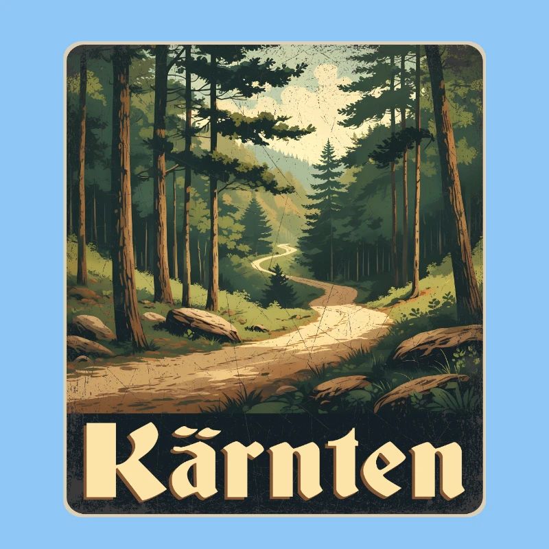 Kärnten Waldweg