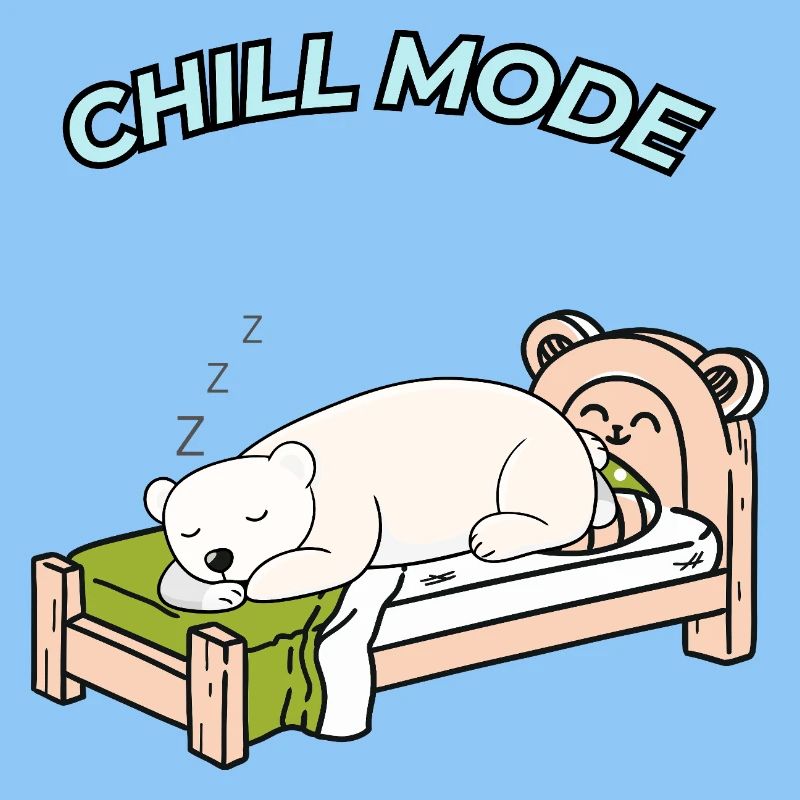 Einfach mal Chillen – Schlafender Bär