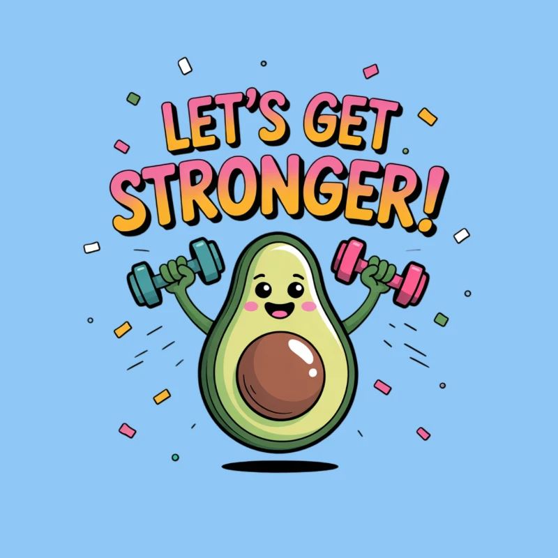 Avocado beim training 