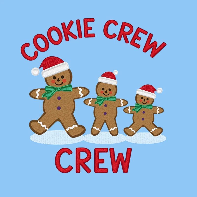 Weihnachtsplätzchen-Crew