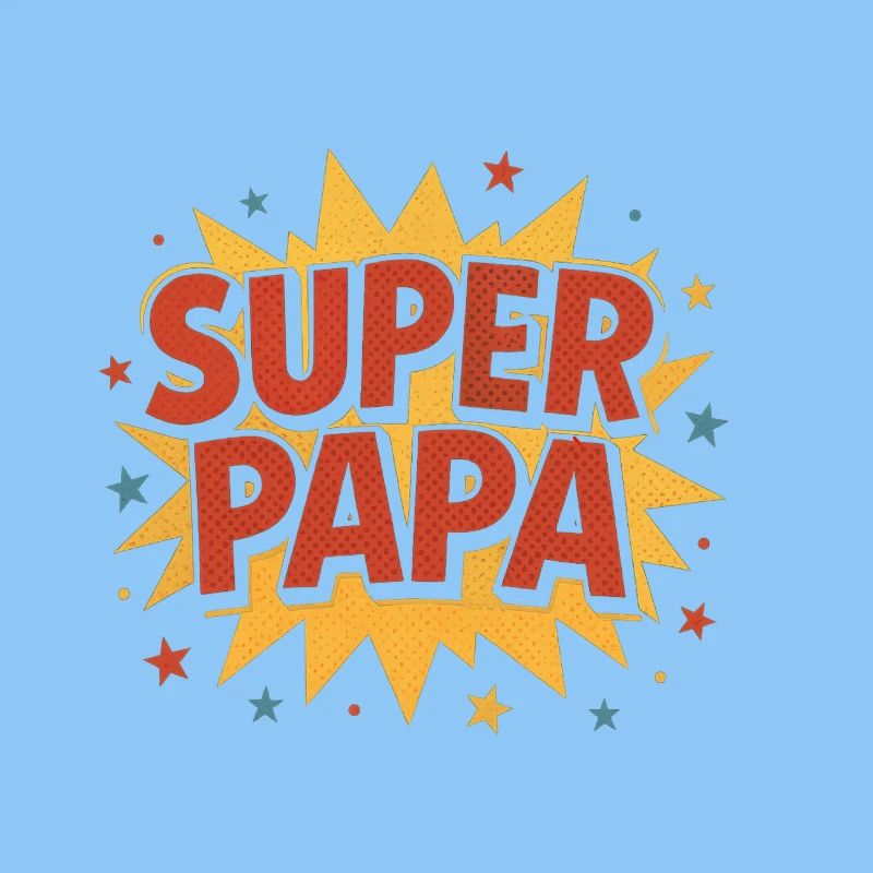 Super Papa Comic Explosion
