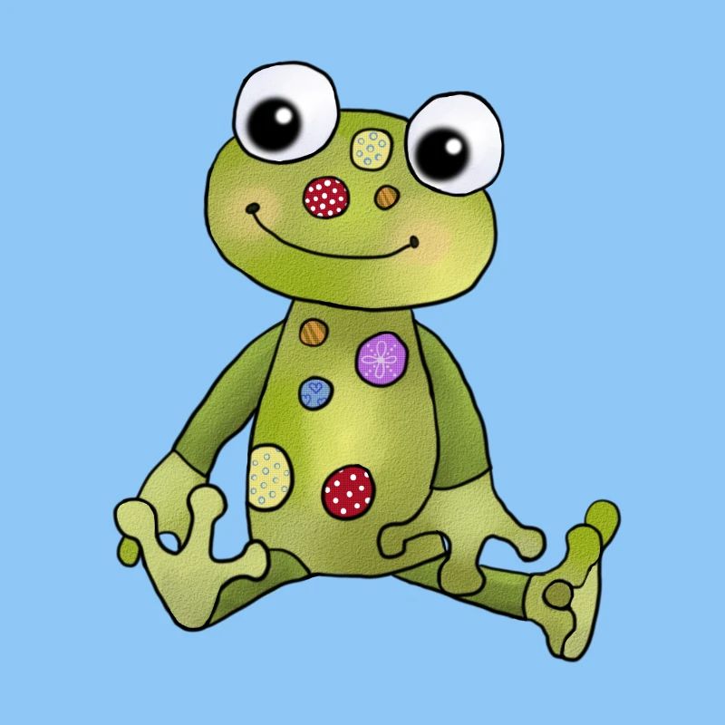 Frosch_mit_Punkten