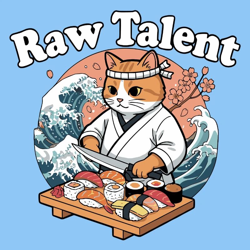 Cat Chef Sushi Master