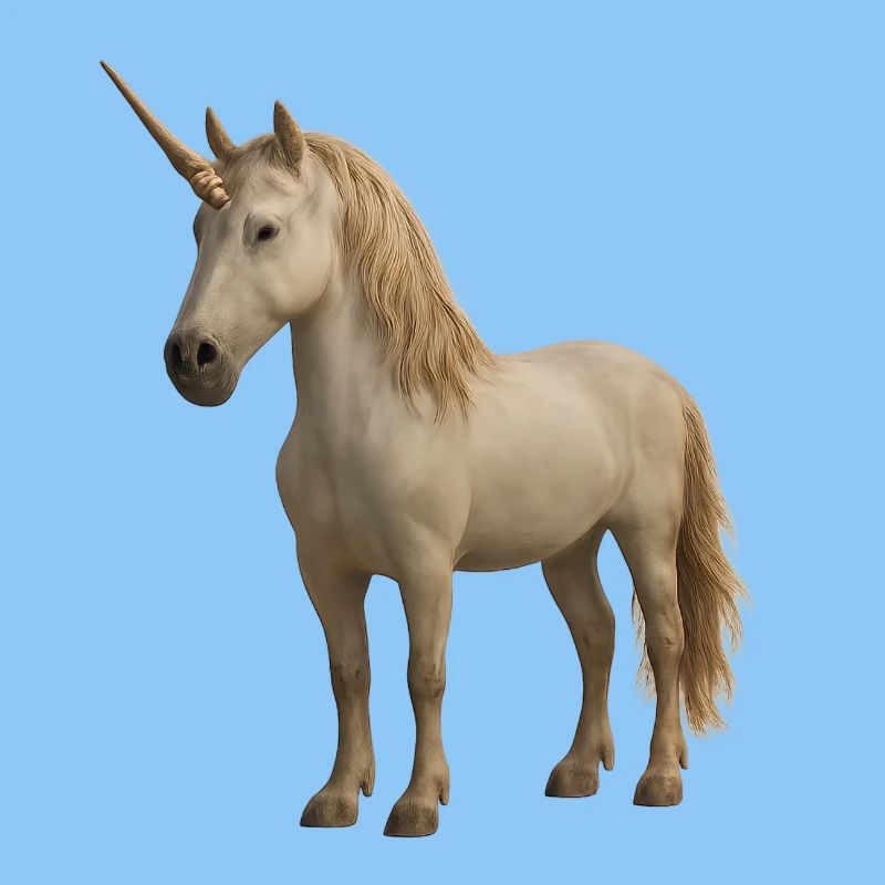 Creme Einhorn