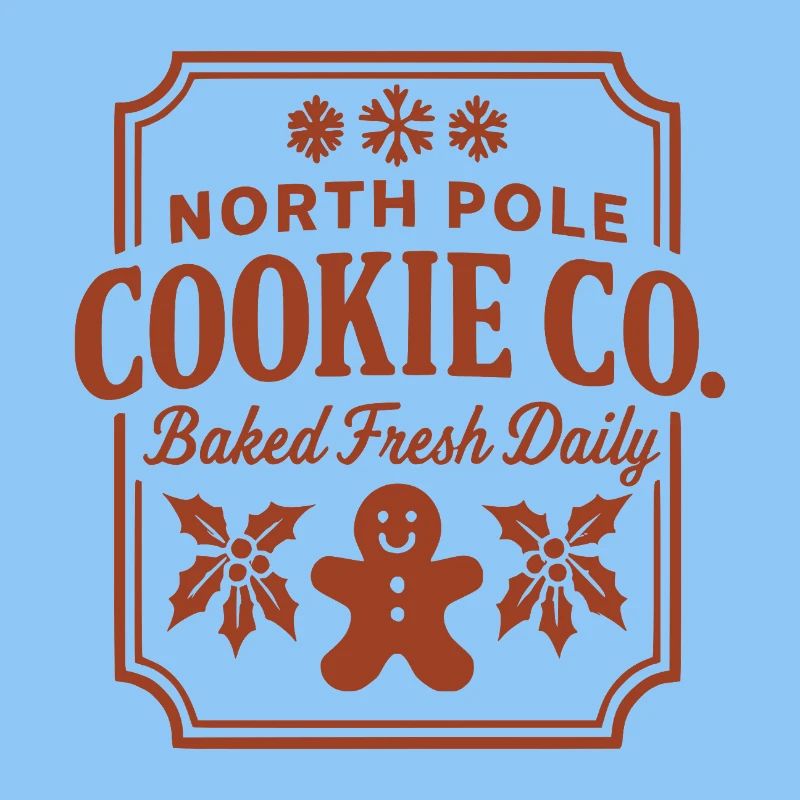 North Pole Cookie Co Cookie Logo