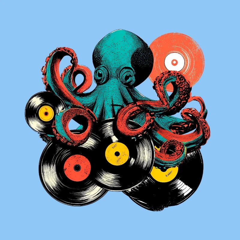 Mix vinyle Octopus