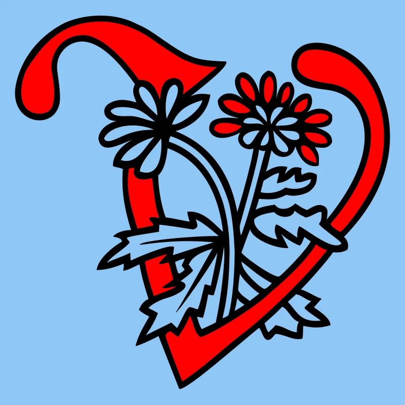 Buchstabe V Initiale