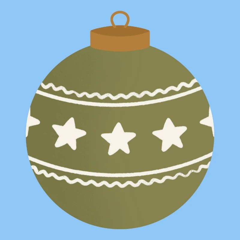 Stern-Weihnachtskugel