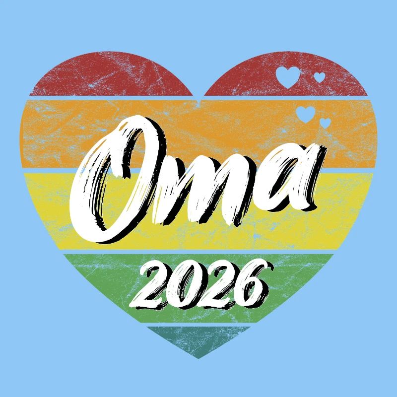 Oma 2026 Großmutter werdende Oma retro vintage
